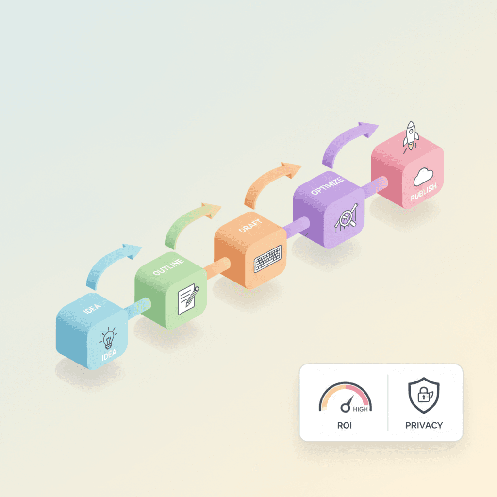 Best AI Tools for Blog Writing (2026): Feature Matrix, SEO Workflows & ROI